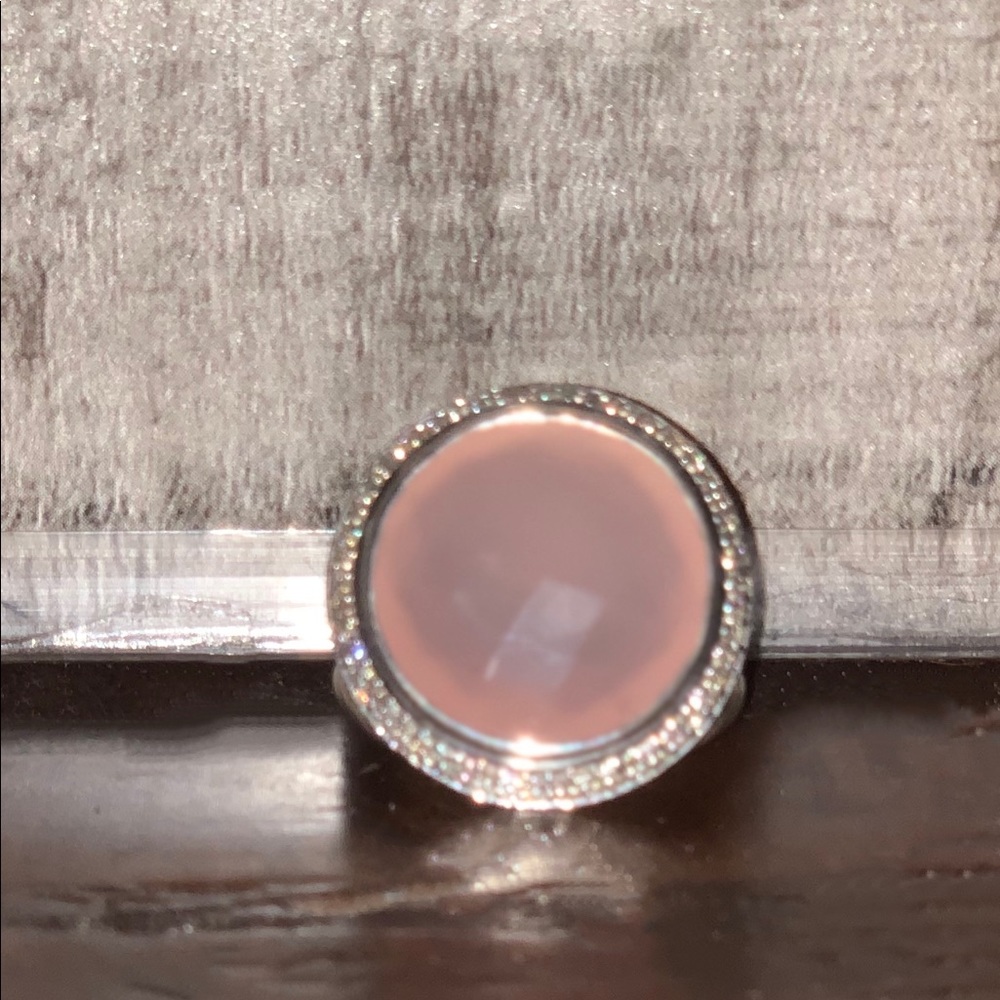 David Yurman Rose Quartz Cerise Ring